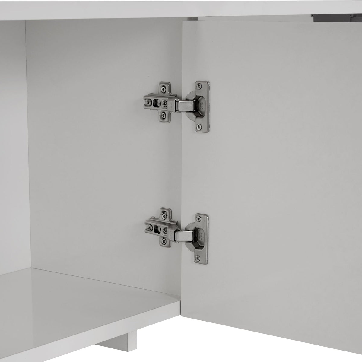 Aurelia TV cabinet white 180 cm Melamine-coated wood