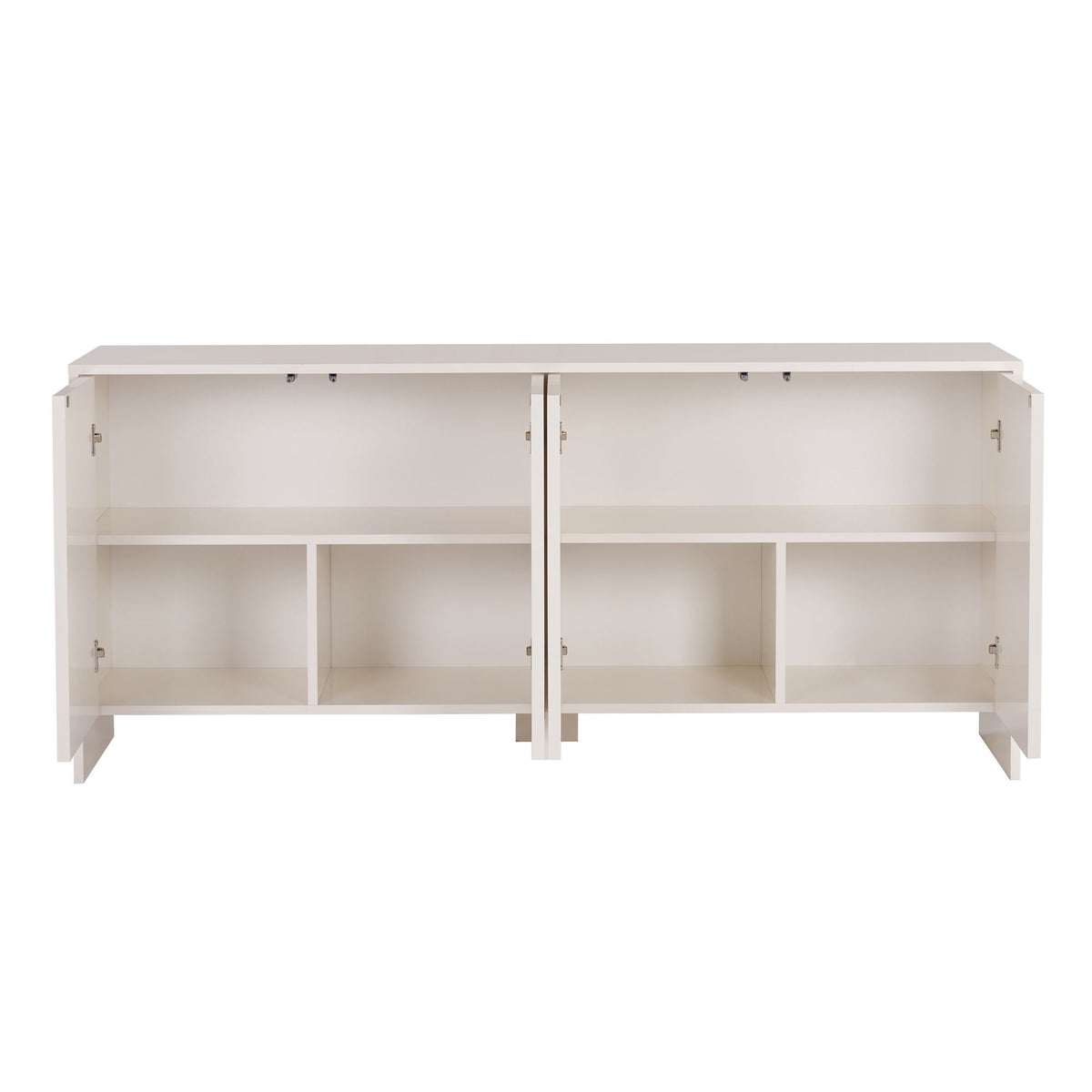 Arlen side table cream 180 cm Melamine-coated wood