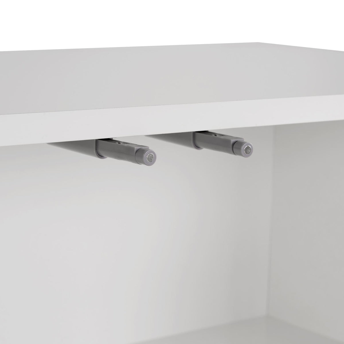 Arlen side table white 180 cm Melamine coated wood composite