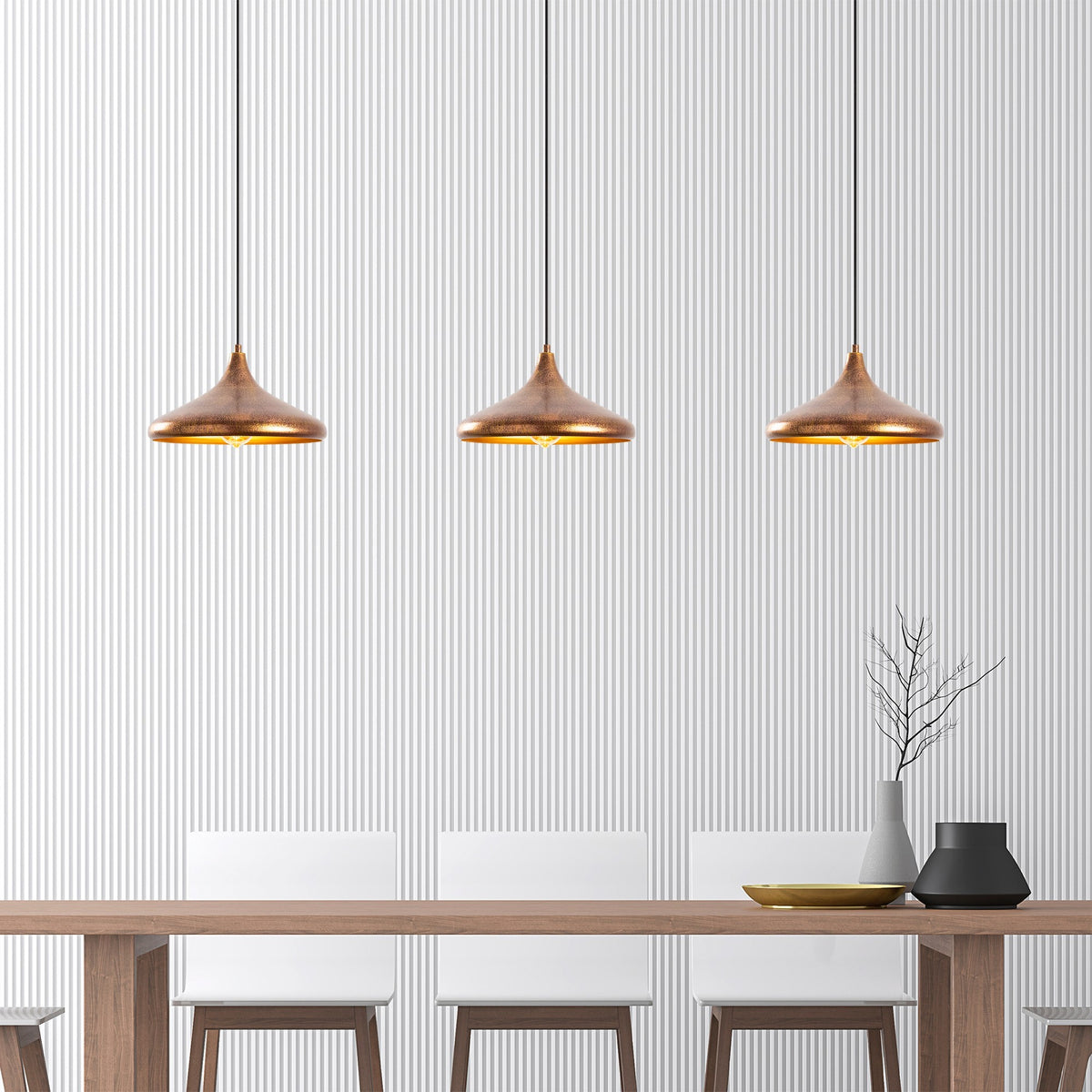 Hanging lamps - Hanging lamp 1 - light Metal Arcadia - Dimehouse