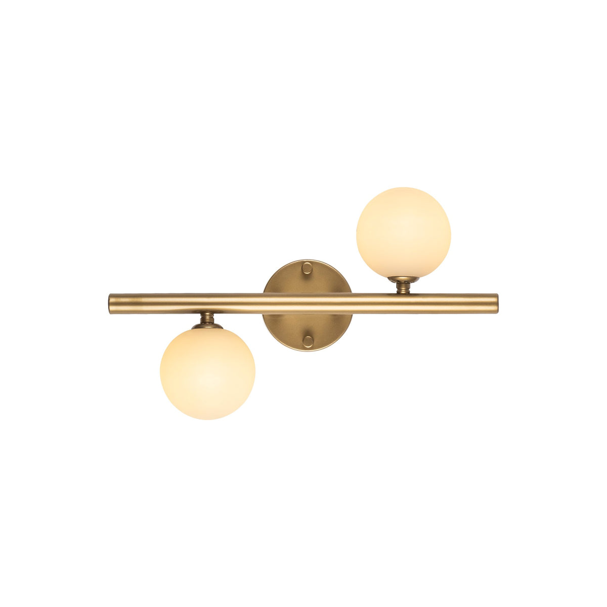 Wall lamps - Wall lamp Gold Glass Helios - Dimehouse