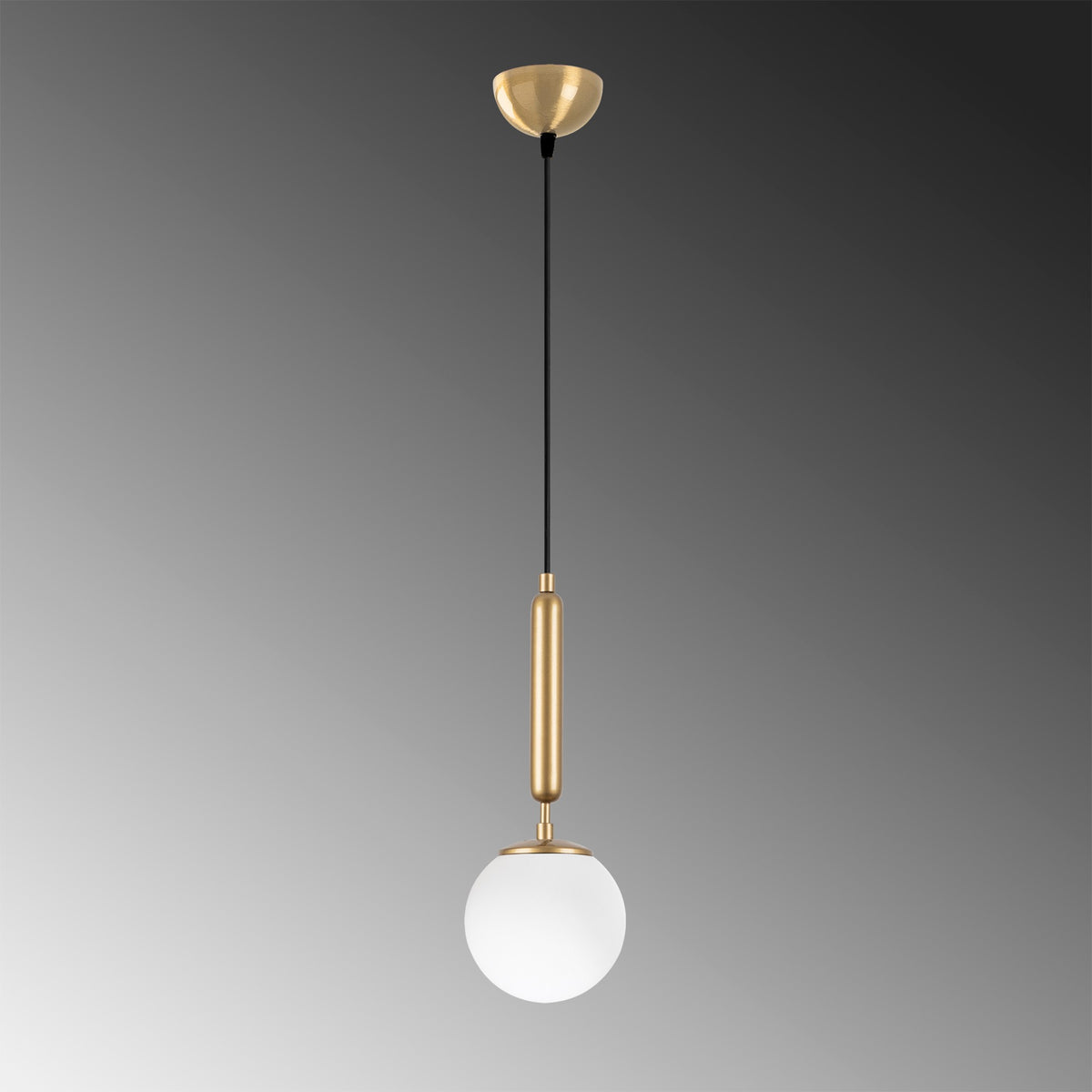 Hanging lamps - Hanging lamp 1 - light Gold Glass Cascade - Dimehouse