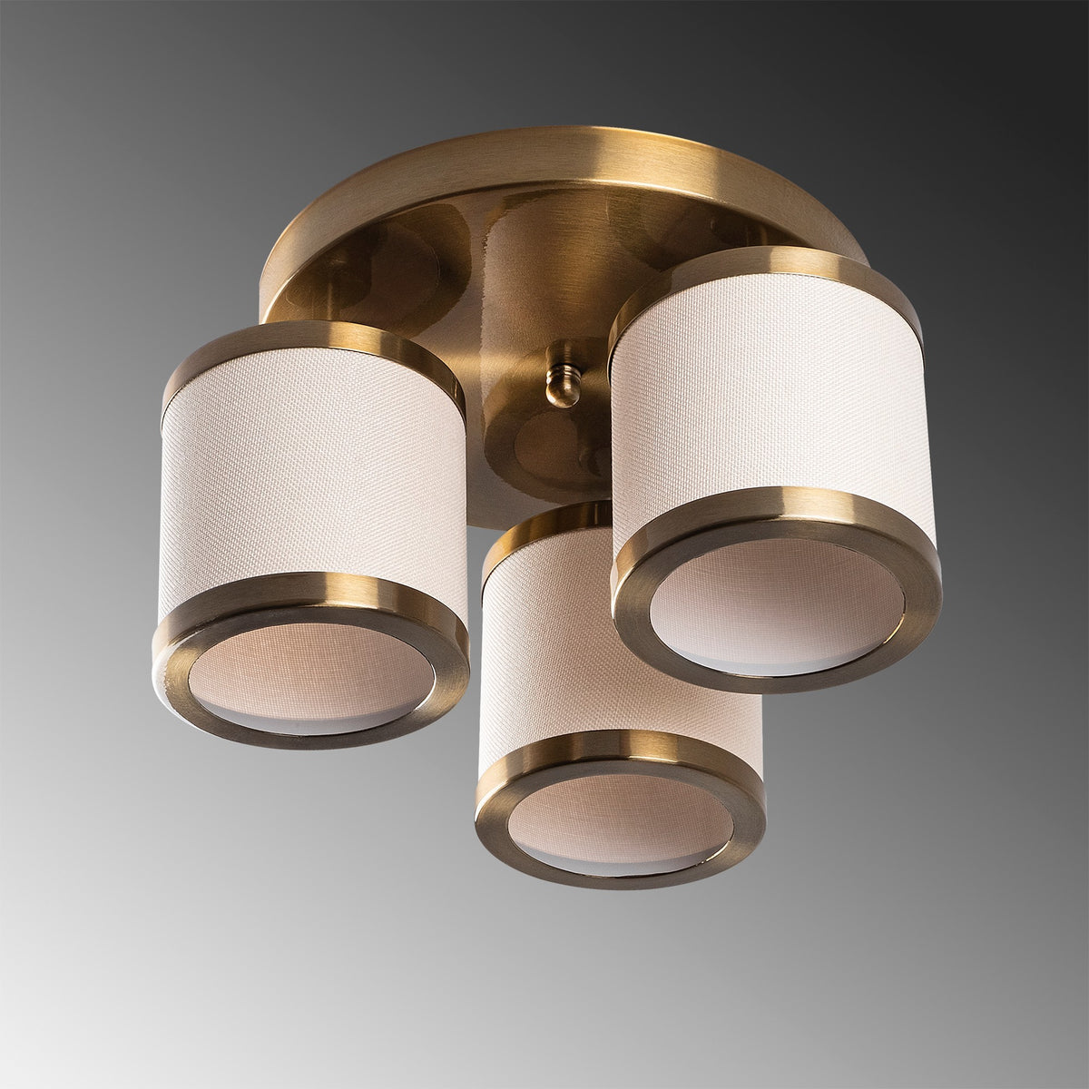 Ceiling lamps - Ceiling lamp Bronze-colored Dust Frost - Dimehouse