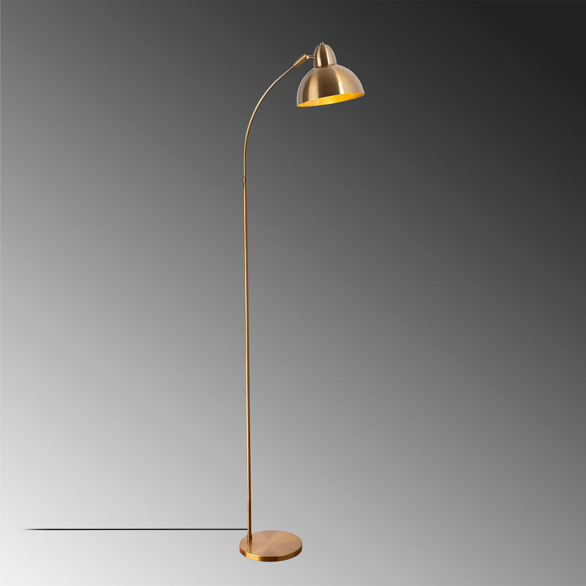 Floor lamps - Floor lamp Bronze-colored Metal Bane - Dimehouse