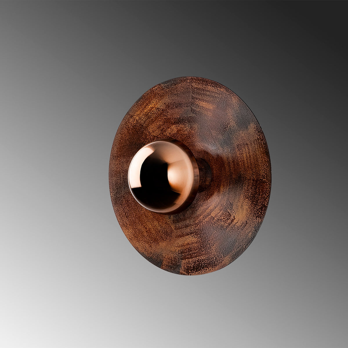 Wall lamps - Wall lamp Copper-colored 28 cm Metal Elevate - Dimehouse