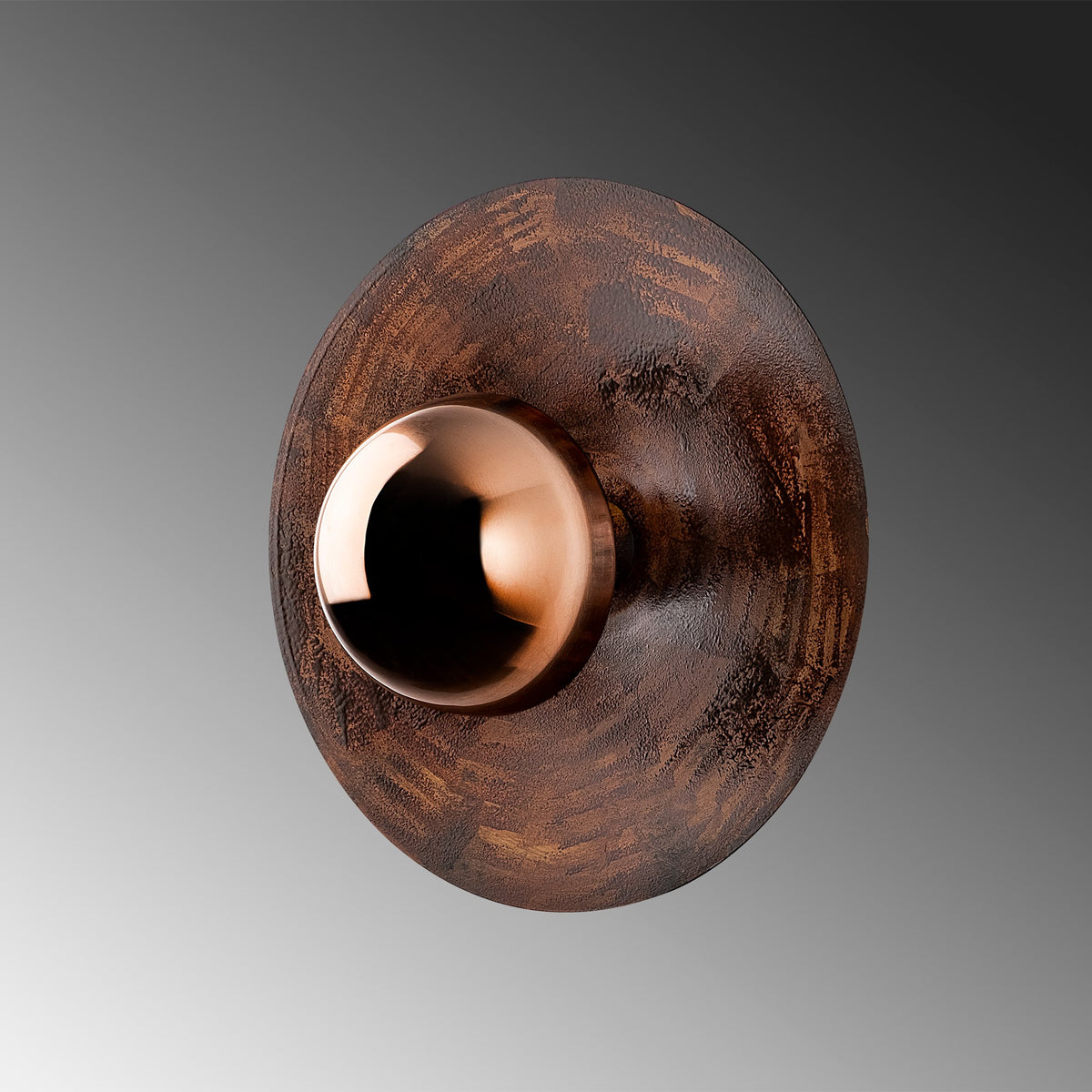 Wall lamps - Wall lamp Copper-colored 38 cm Metal Elevate - Dimehouse