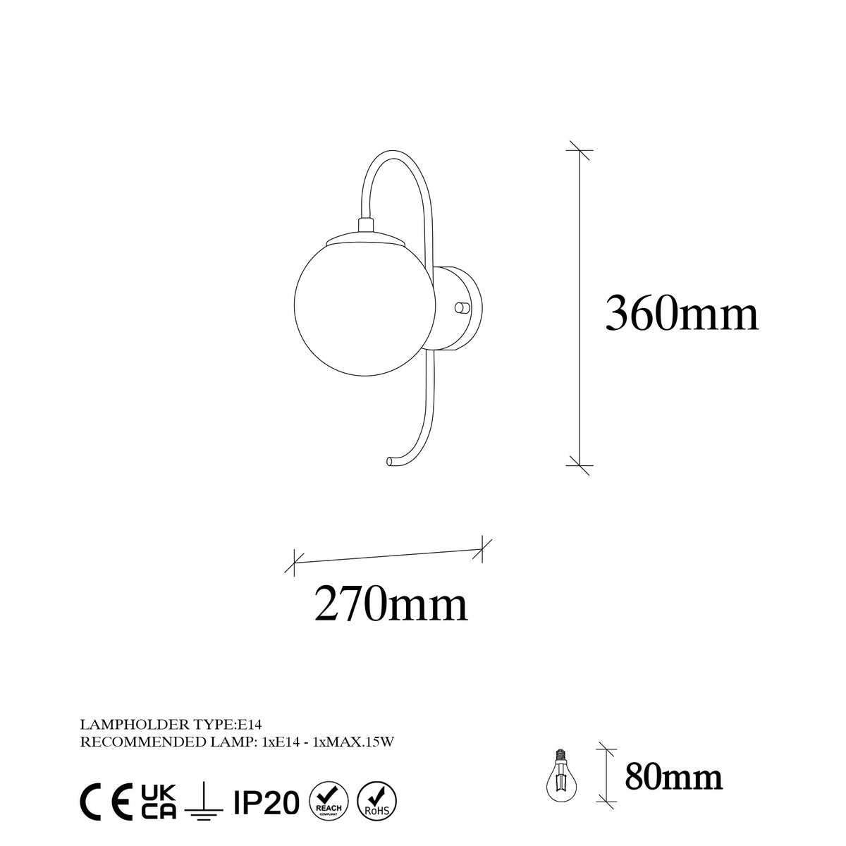 Wall lamps - Wall lamp Gold Glass Lucent - Dimehouse