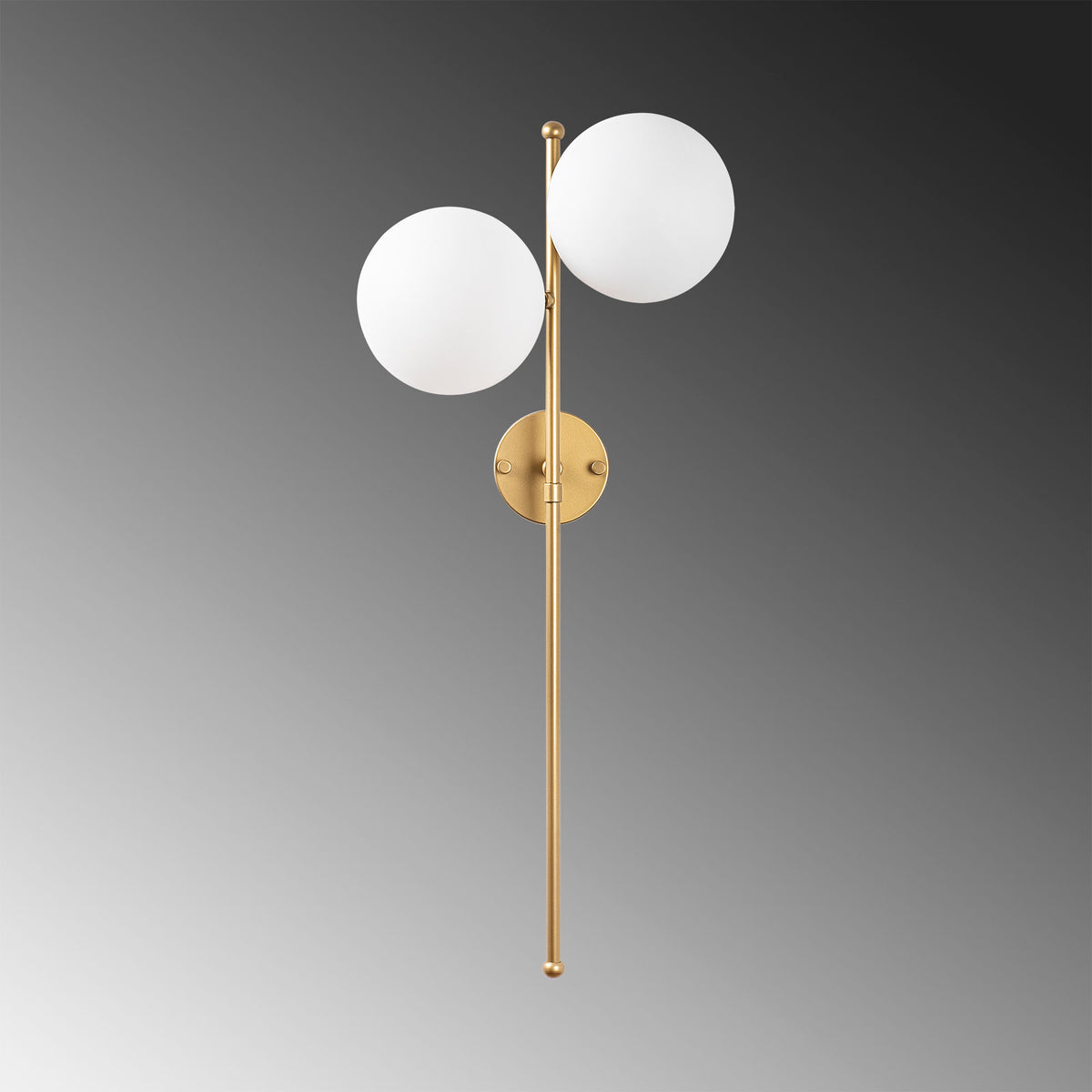 Wall lamps - Wall lamp 2 - lights Gold Glass Radiance - Dimehouse