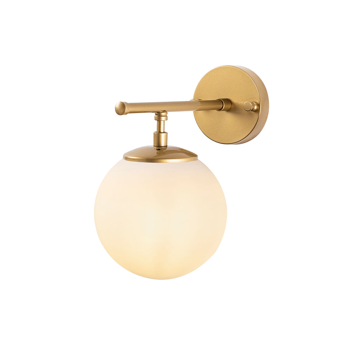 Wall lamps - Wall lamp Gold Glass Obsidian - Dimehouse