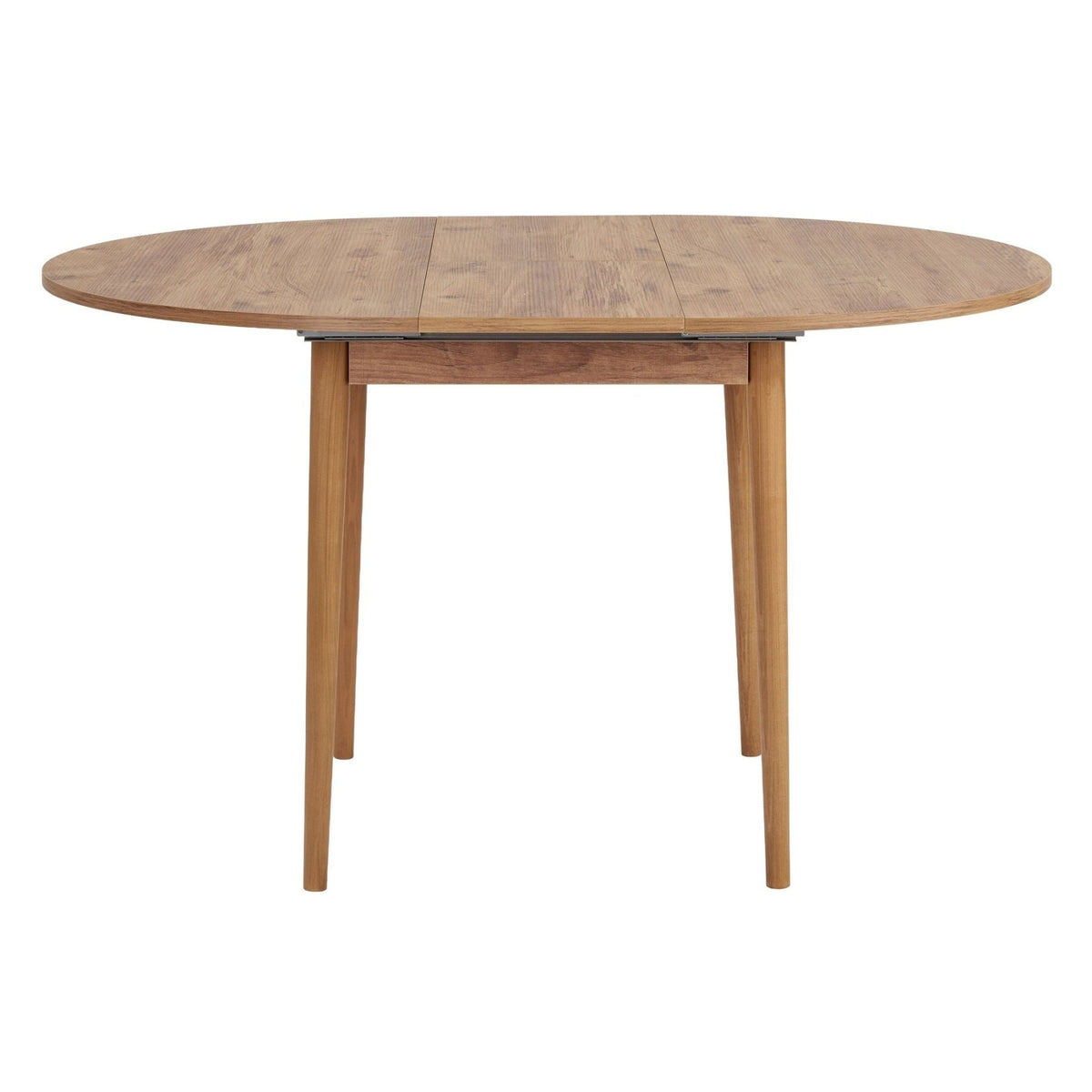 Dining tables - Dining table Pine Melamine extendable 100 - 130 cm - Vienna - Dimehouse