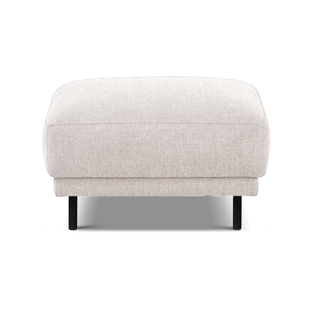 Sofas - Footstool beige fabric - 73 × 57 × 47 cm - Aniko - Dimehouse