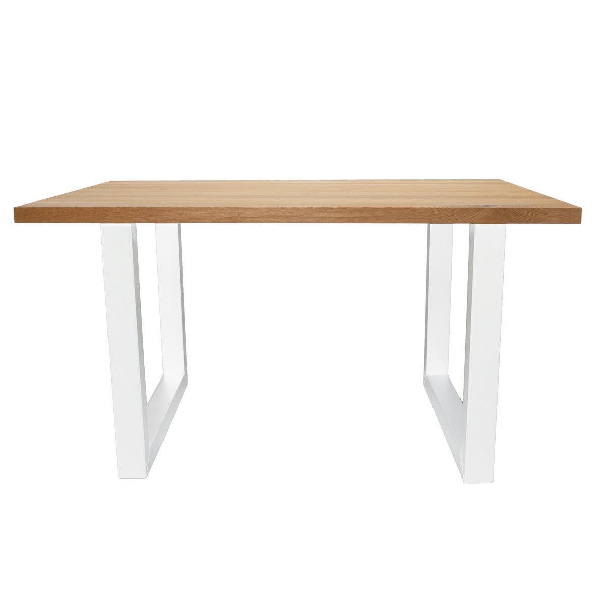 Dining tables - Dining table Rover Oak U - leg White - Dimehouse