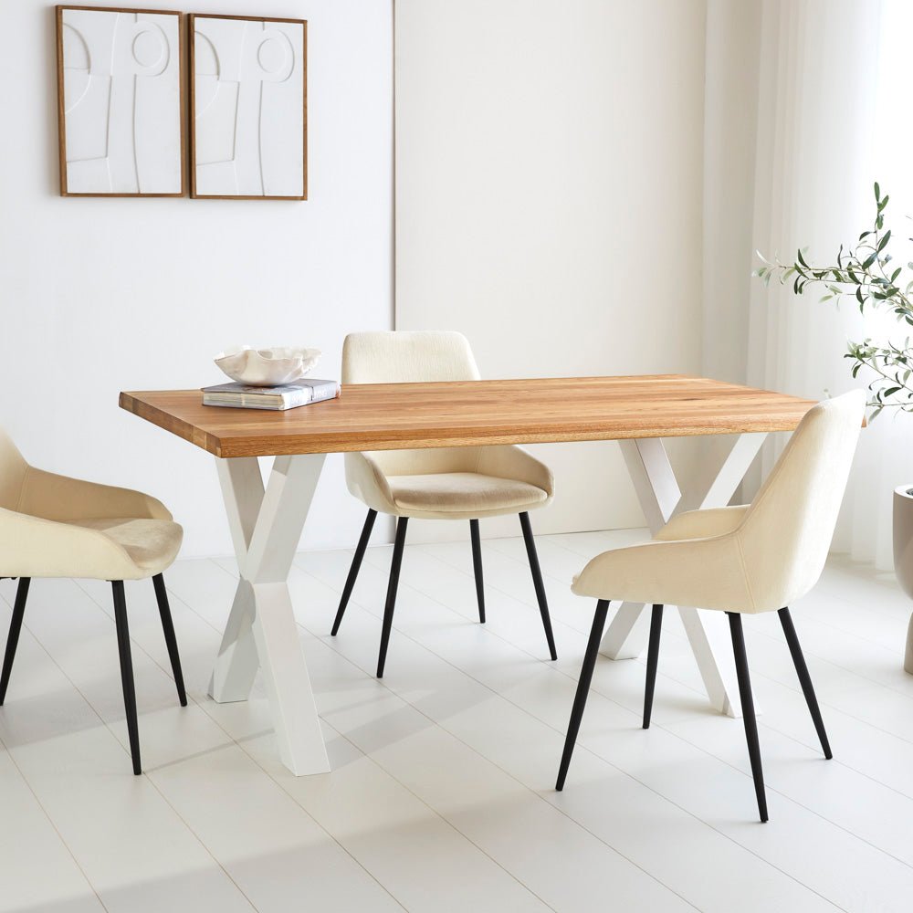 Dining tables - Milas Dining table Oak wood Dimehouse