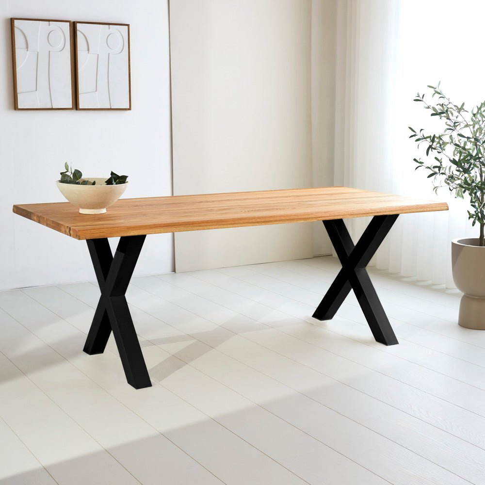Dining tables - Milas Dining table Oak wood Dimehouse