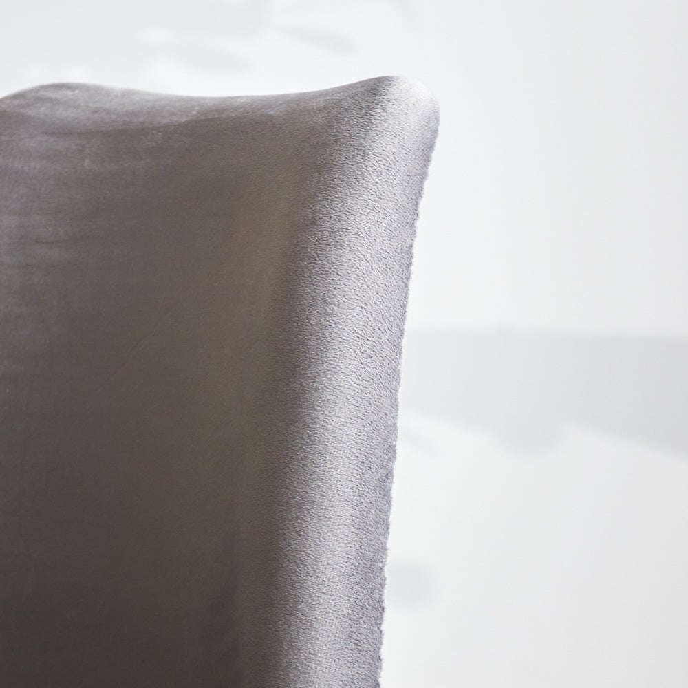 Dining room chair Jace Dimehouse Anthracite LxWxH 71x59x52 Fabric Atmospheric photo detail