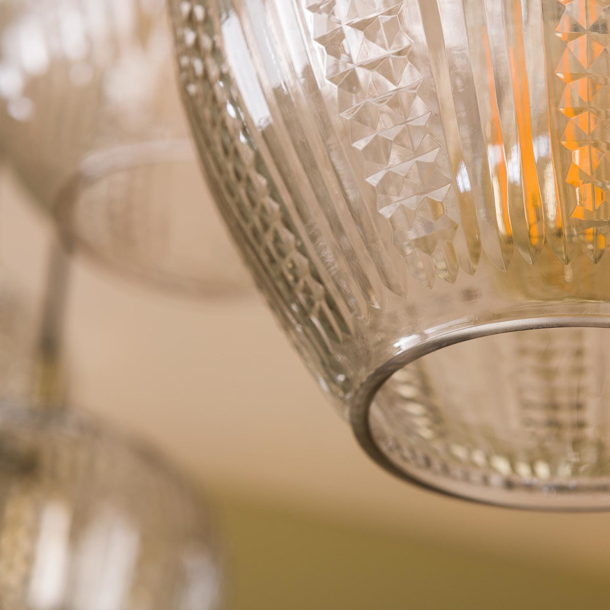 Hanging lamp Anna DH Interior Diamond LxWxH 130x47x29 Glass Atmospheric photo color sample