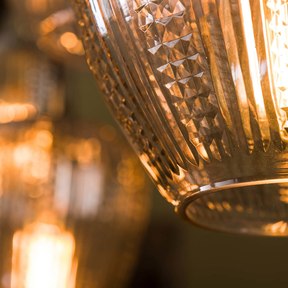 Hanging lamp Anna DH Interior Diamond LxWxH 130x47x29 Glass Atmospheric photo detail