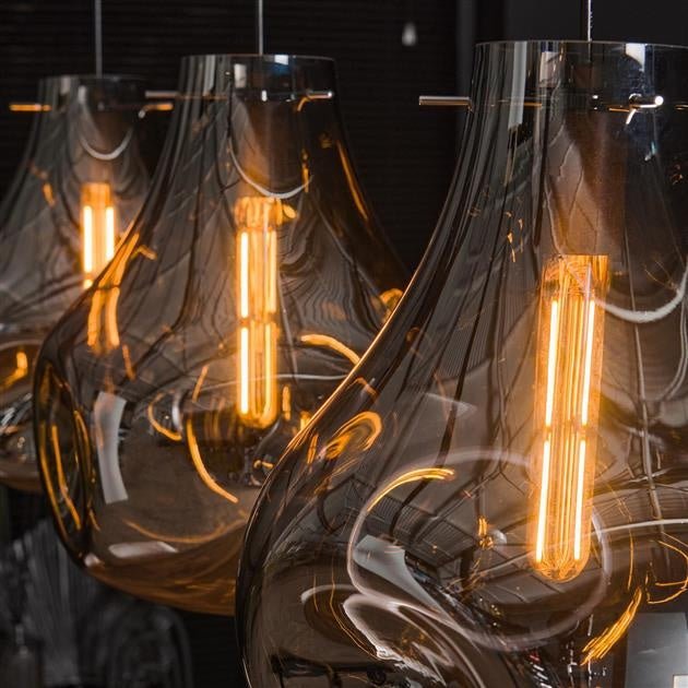 Hanging lamp Denissia DH Interior Black LxWxH 106x47x39 Metal Atmospheric photo detail