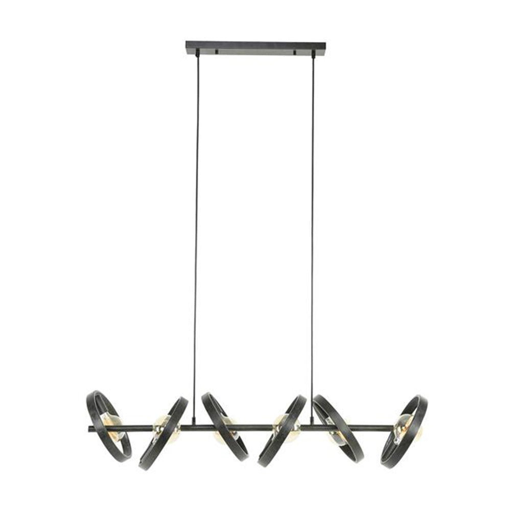 Hanging lamp Otan DH Interior Charcoal LxWxH 125x43x20 Metal White photo front view