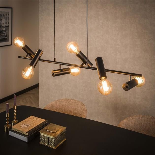 Hanging lamp Johannes DH Interior Charcoal Metal Atmospheric photo in situation