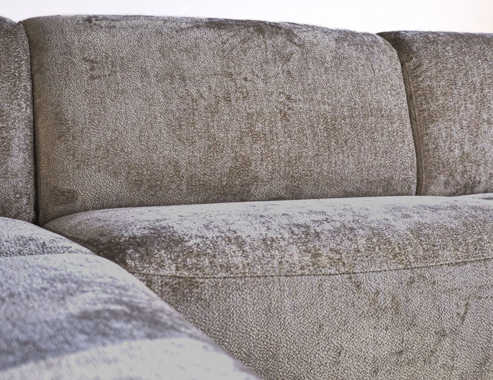 Sofa Chloe DeGeBe Taupe Fabric Atmosphere photo different