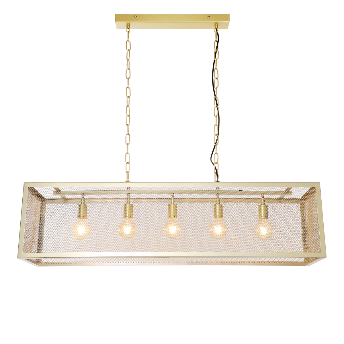 Duncan hanging lamp Dimehouse Gold LxWxH 125x41x36 Metal White photo diagonal front view