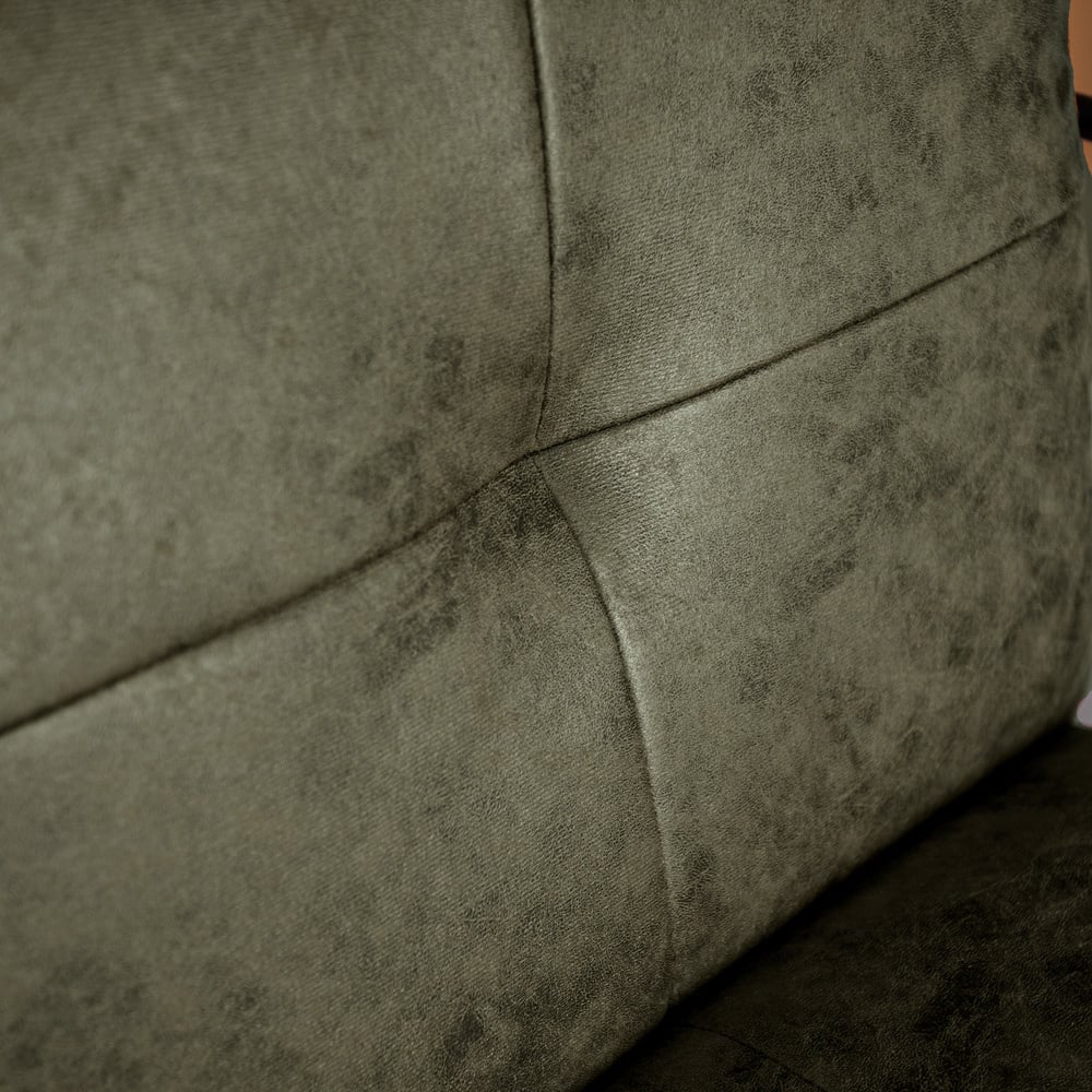 Hailey Ecoleather armchair Dimehouse Green LxWxH 66x64x37 Eco-leather Atmosphere photo different