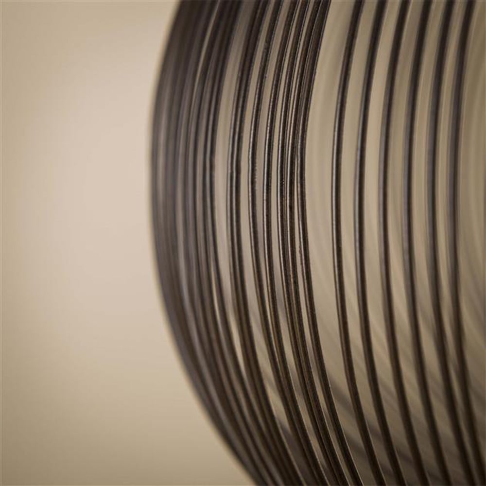 Hanging lamp Jill DH Interior Black LxWxH 75x75x40 Nickel Atmospheric photo detail