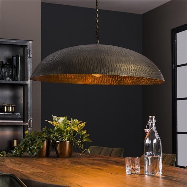 Hanging lamp Lasse DH Interior Bronze LxWxH 95x95x33 Bronze Ambient photo diagonal front view