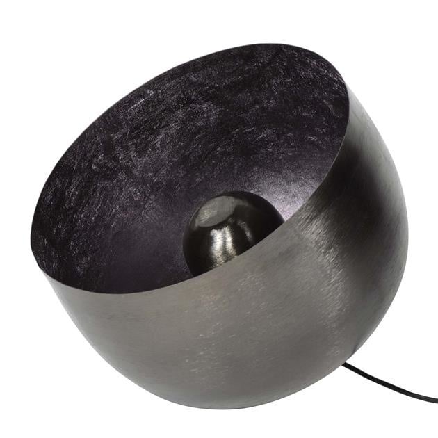 Table lamp Basel DH Interior Black LxWxH 39x39x35 Nickel White photo diagonal front view