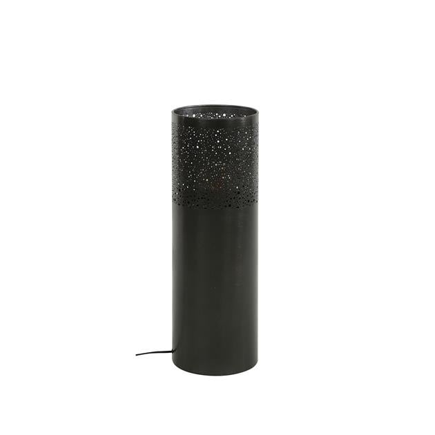 Floor lamp Eleanor Black Nickel DH Interior Black LxWxH 68x25x25 Nickel White photo front view
