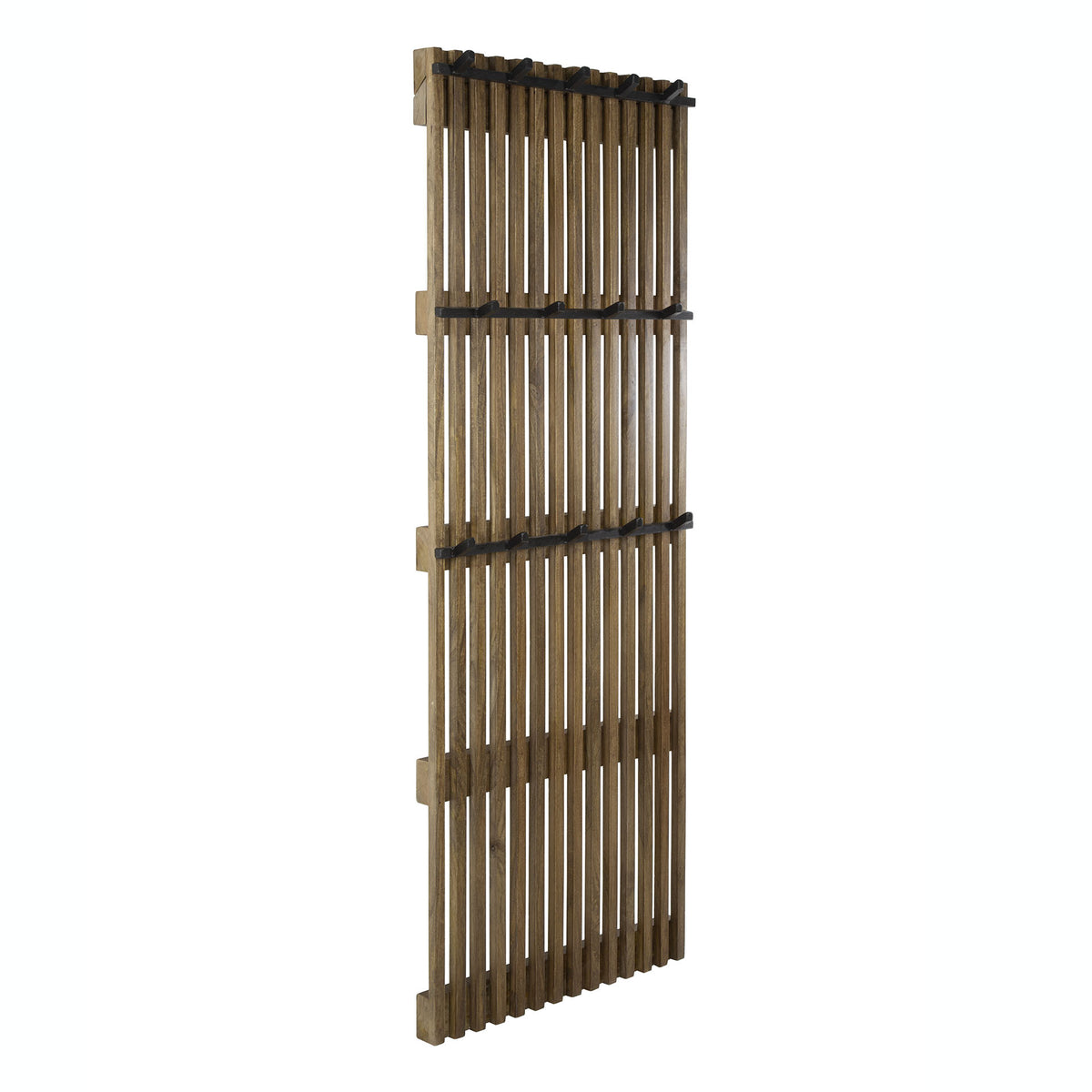 Coat rack Vera DH Interior Mango LxWxH 165x67x12 Mango wood White photo diagonal front view