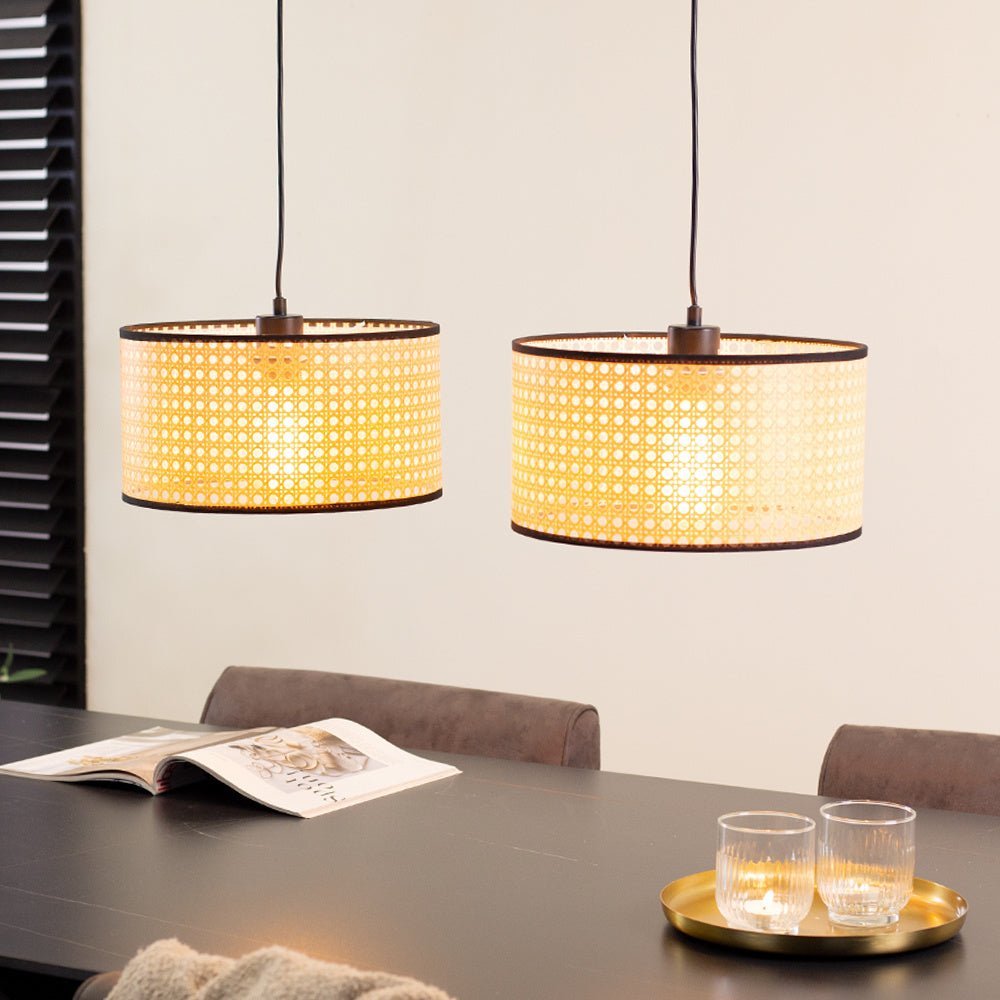 Airen hanging lamp Dimehouse Gold LxWxH 70x34x25 Plastic Atmospheric photo diagonal front view