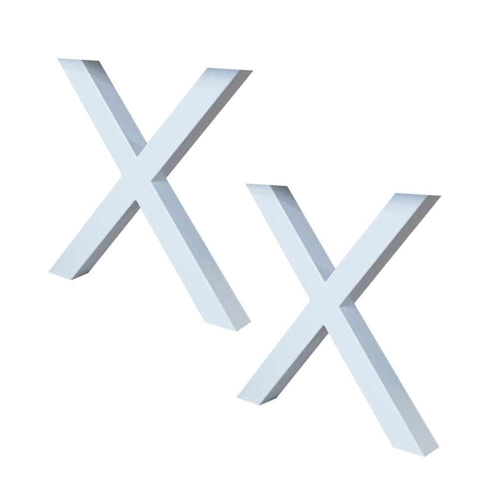 Frame X White Dimehouse White LxWxH 78x74x29 Metal White photo diagonal front view
