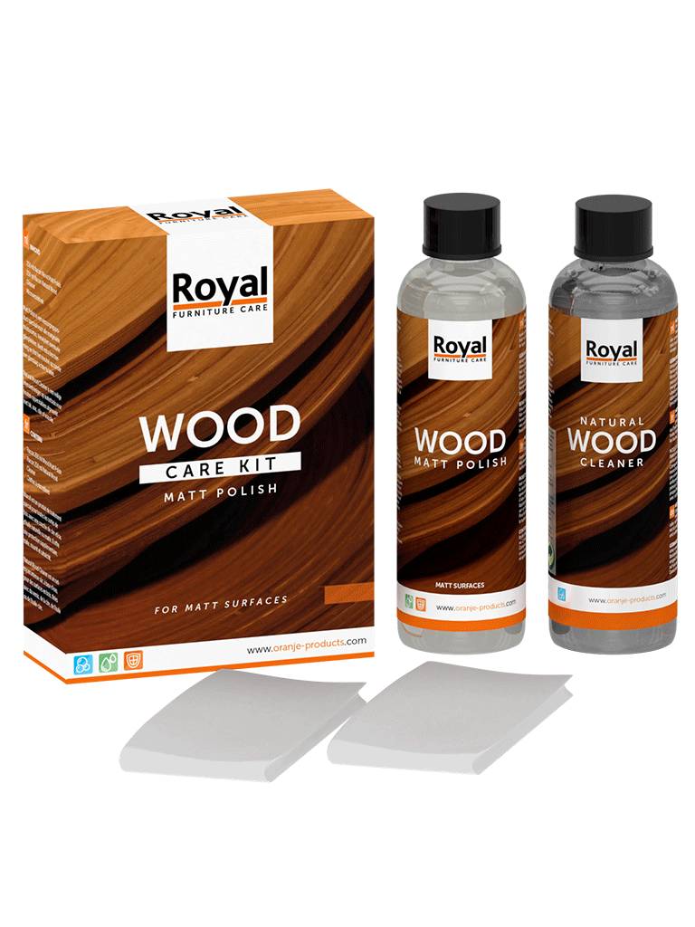 Maintenance Wood 2 x 250 ml Dimehouse LxWxH 40x20x20 White photo front view
