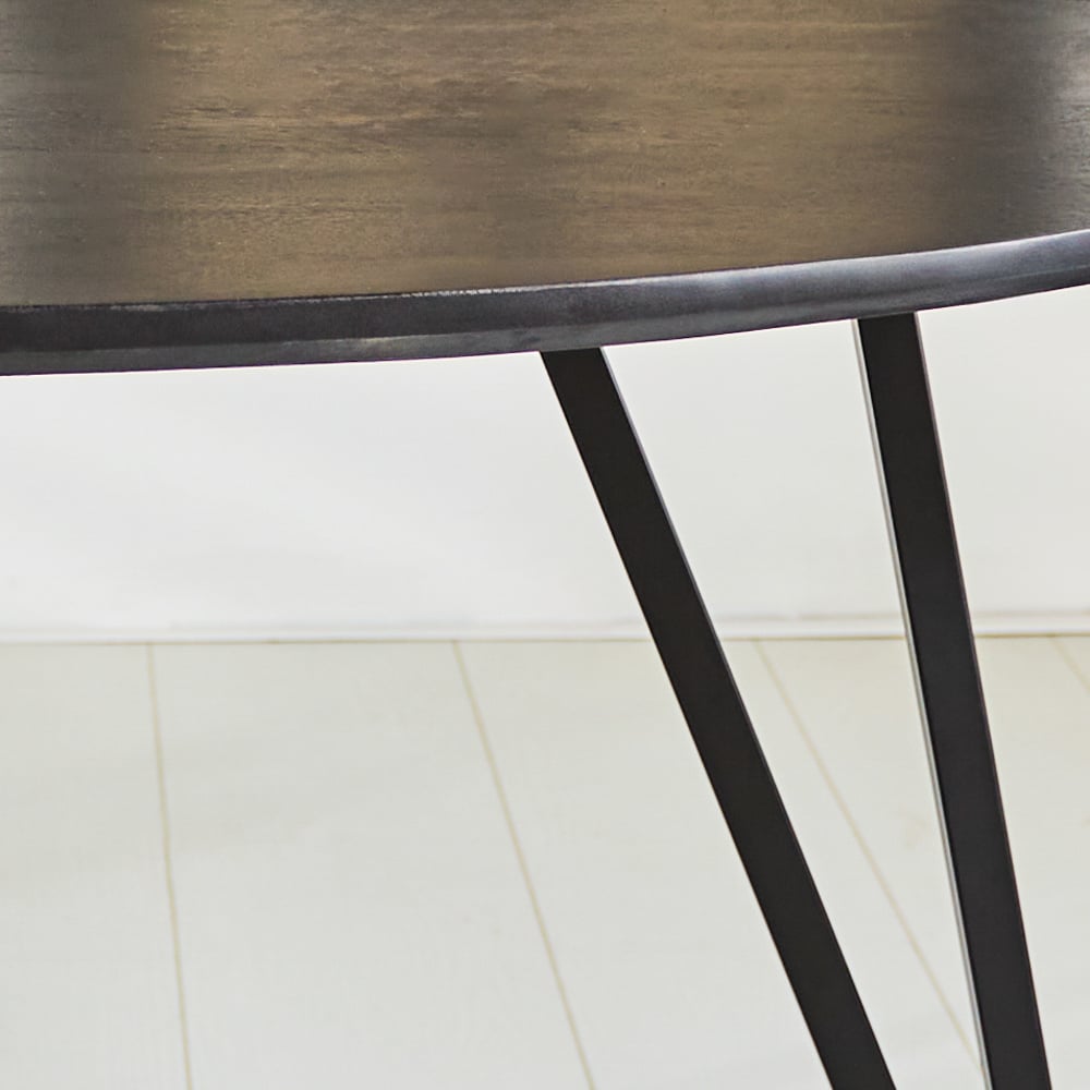 Cesar dining table Dimehouse Black LxWxH 178x96x9 Mango wood Atmospheric photo detail