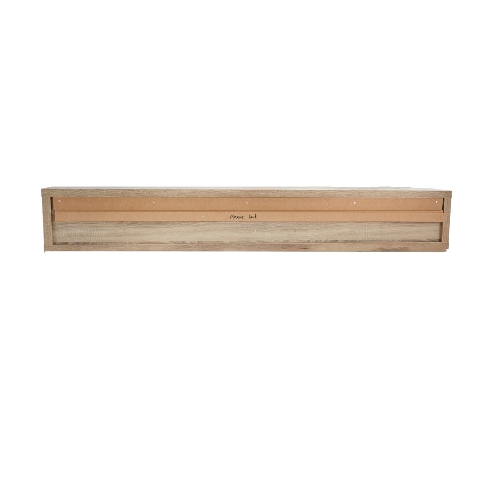 TV Furniture Bernie Rustic Oak Dimehouse Oak LxWxH 146x36x31 Melamine White photo detail