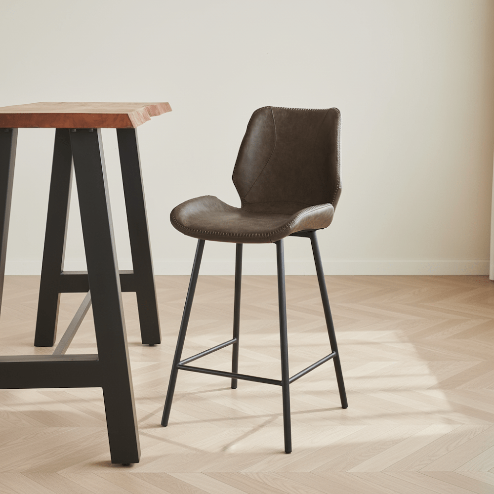 Barkruk met rugleuning - Dimehouse