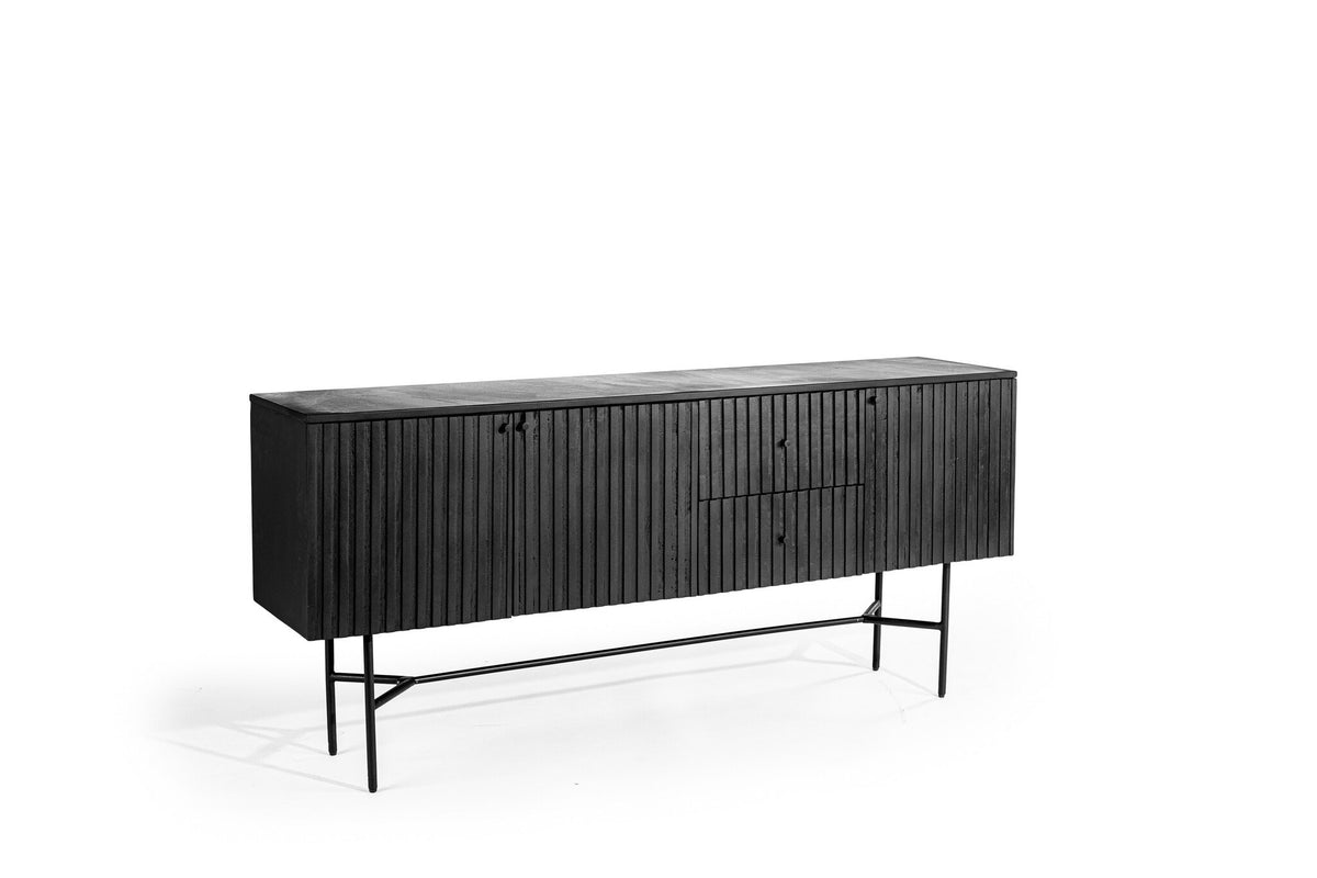 Zwart Dressoir - Dimehouse