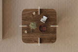 Poalla - Walnut, Travertine Walnut Travertine 100% MELAMINE COATED CHIPBOARD