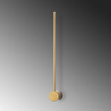 Wall lamps - Wall lamp Gold 62 cm Metal Vortex - Dimehouse