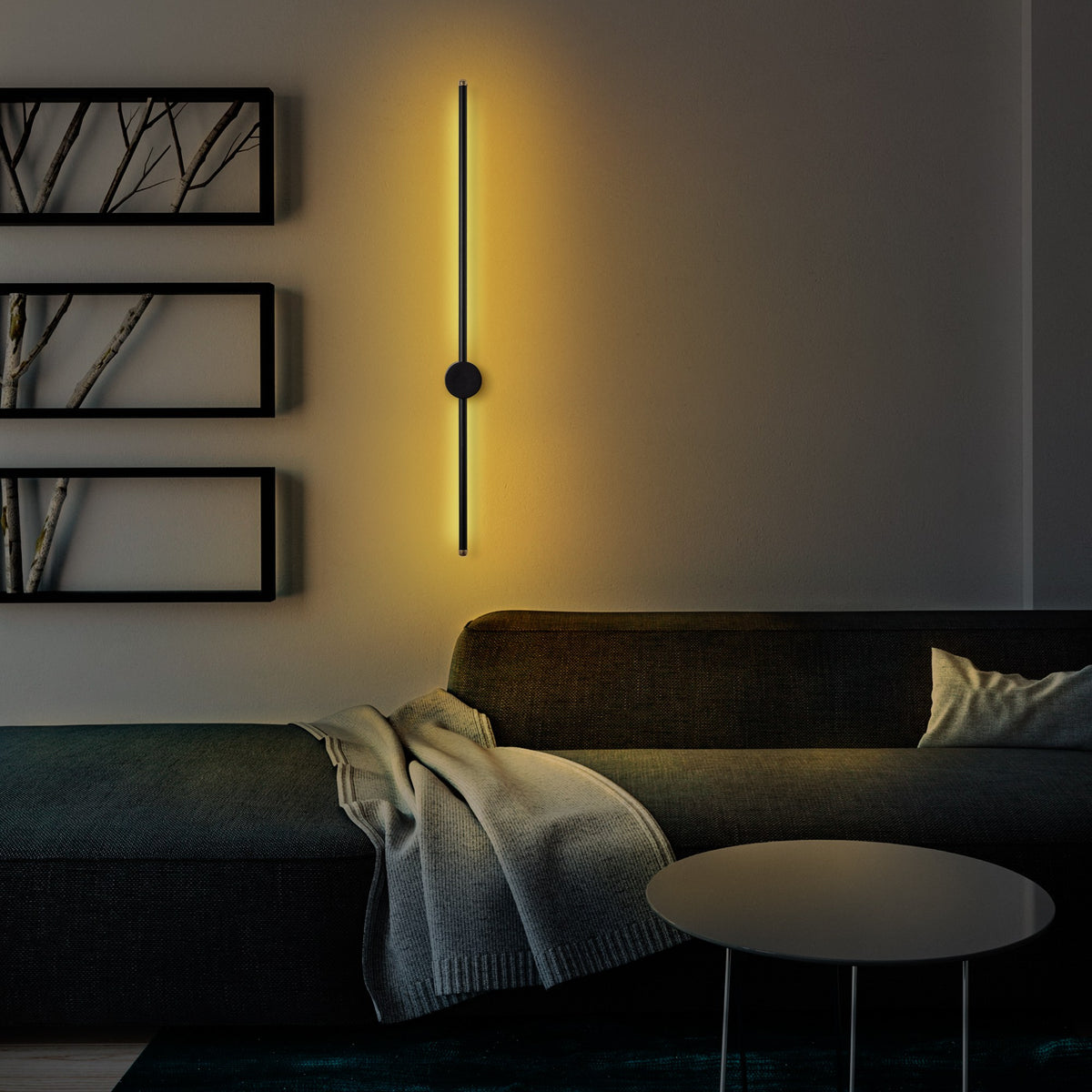 Wall lamps - Wall lamp Black Metal Vortex - Dimehouse