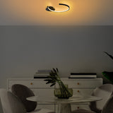 Ceiling lamps - Ceiling lamp Black Metal Lunaris - Dimehouse