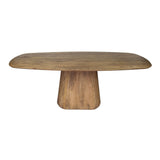 Dining tables - Dining table Sue 215 cm Mango wood Sand - Dimehouse