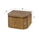 Bedside Tables - Floating Bedside Table Mango wood Sand 1 Drawer - Dimehouse