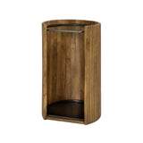 Coat racks - Umbrella stand Liva Mango wood Sand color 50 cm - Dimehouse