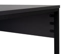 Desks - Desk anthracite with black - 240x60 cm - Melamine - Twin - Dimehouse