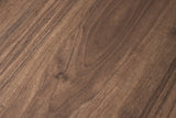 Coffee tables - Coffee table Round 85 cm Natural Walnut Melamine Orin - Dimehouse