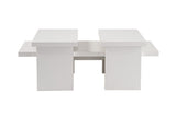 Coffee tables - Coffee table White Melamine Rebellion - Dimehouse