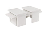 Coffee tables - Coffee table White Melamine Rebellion - Dimehouse